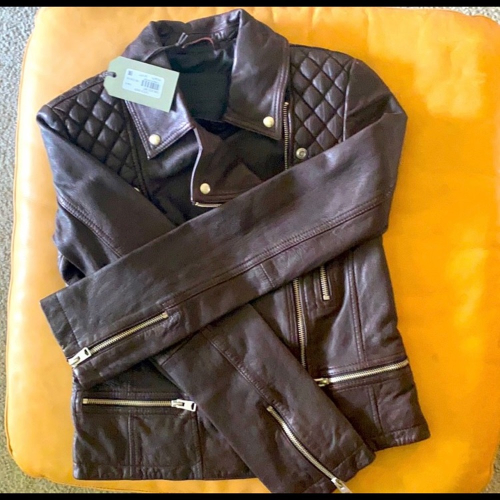 All Saints leather Jacket